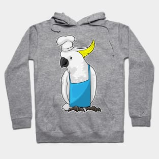 Parrot as Chef with Cooking hat Hoodie